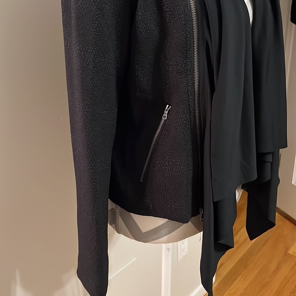 NWT Ella Moss Serena Drape Front Jacket - Picture 3 of 12